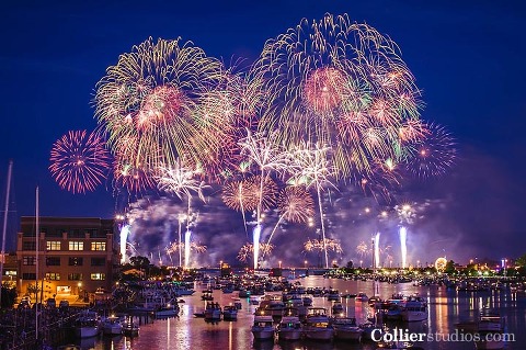 2012 Bay City Fireworks Display Collier Studios