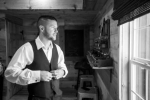 Wedding photography from The Barn at Evergreen Farms in St. Helen, Michigan.