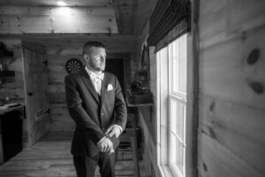Wedding photography from The Barn at Evergreen Farms in St. Helen, Michigan.
