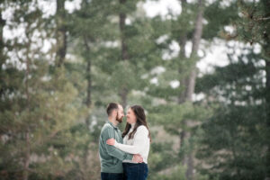 DOW Gardens engagement photos