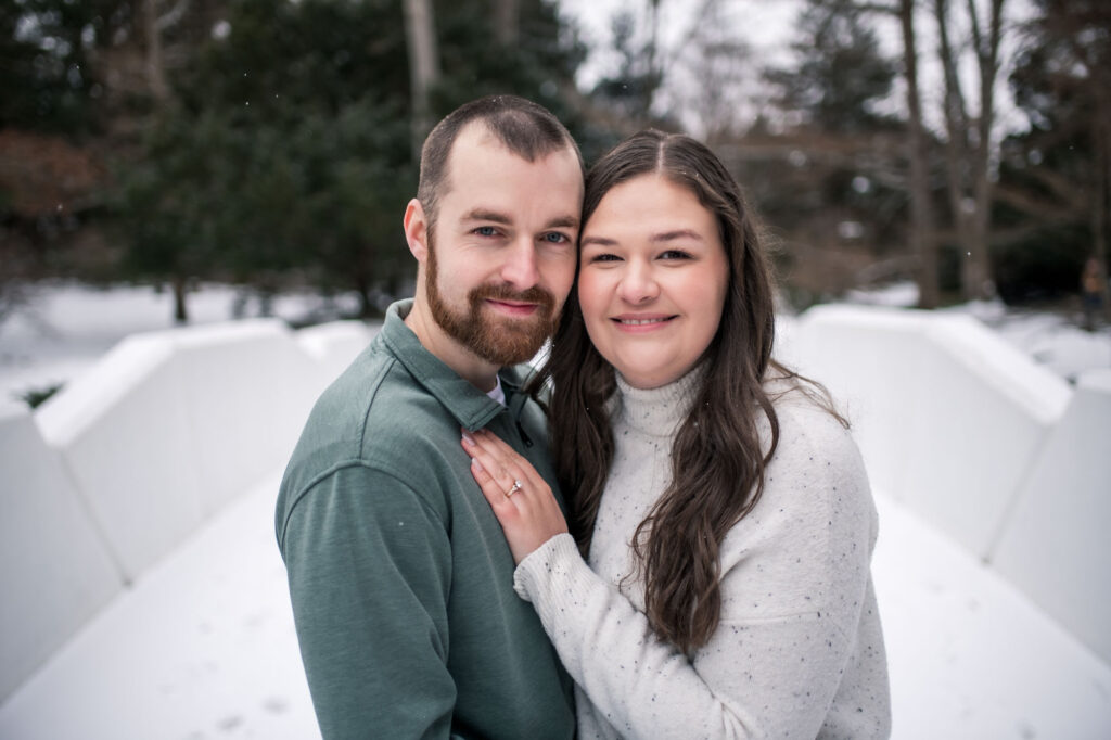 DOW Gardens engagement photos