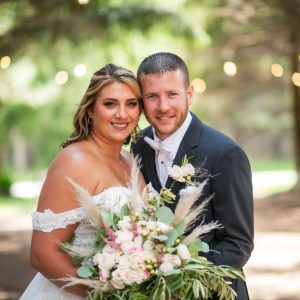 Wedding photography from The Barn at Evergreen Farms in St. Helen, Michigan.